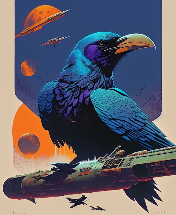 🖼Raven º3
🐦"Surcaba los cielos con alas mecánicas que zumbaban al vuelo. Sus ojos de lente escudriñaban el horizonte en busca de nuevas aventuras en un mundo de tecnología avanzada" 👨‍🎨<a href="/noisk8/">Noisk8</a>-&gt;nativo.art/detail/693

#arte #Art #NFT