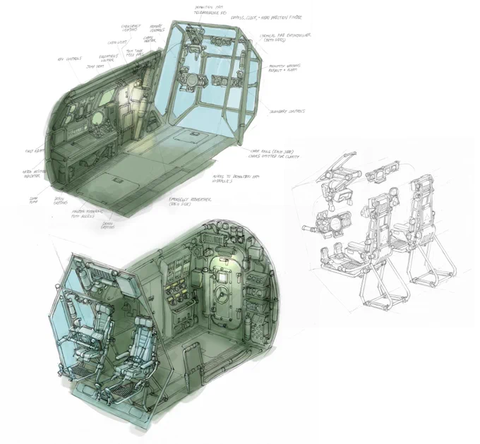 Submarine I designed for a short film. 2008 