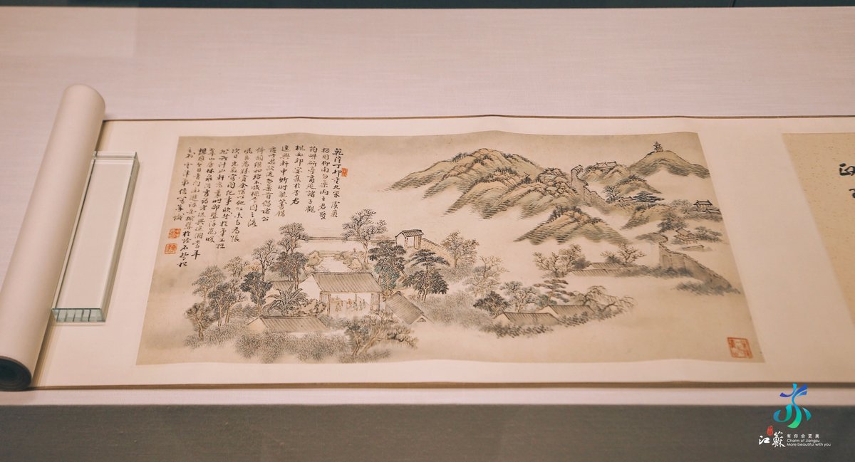 VisitJiangsu's tweet photo. #CultureJS Are you fascinated by Jiangnan, Southern Yangtze River, in Jiangsu?
"The Landscape of Jiangnan" exhibition at the Museum of Wu in Suzhou shows plenty of cultural relics that ancient people used to spatially structured the landscape. #MuseumJS https://t.co/3MfC6KRlfO
