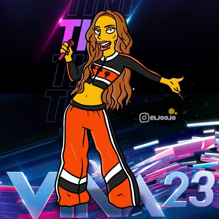 #tripleT #vina2023 #viña2023 #FestivalDeViña2023 <a href="/TiniStoessel/">tini</a> #latriplet 💘 #cupido