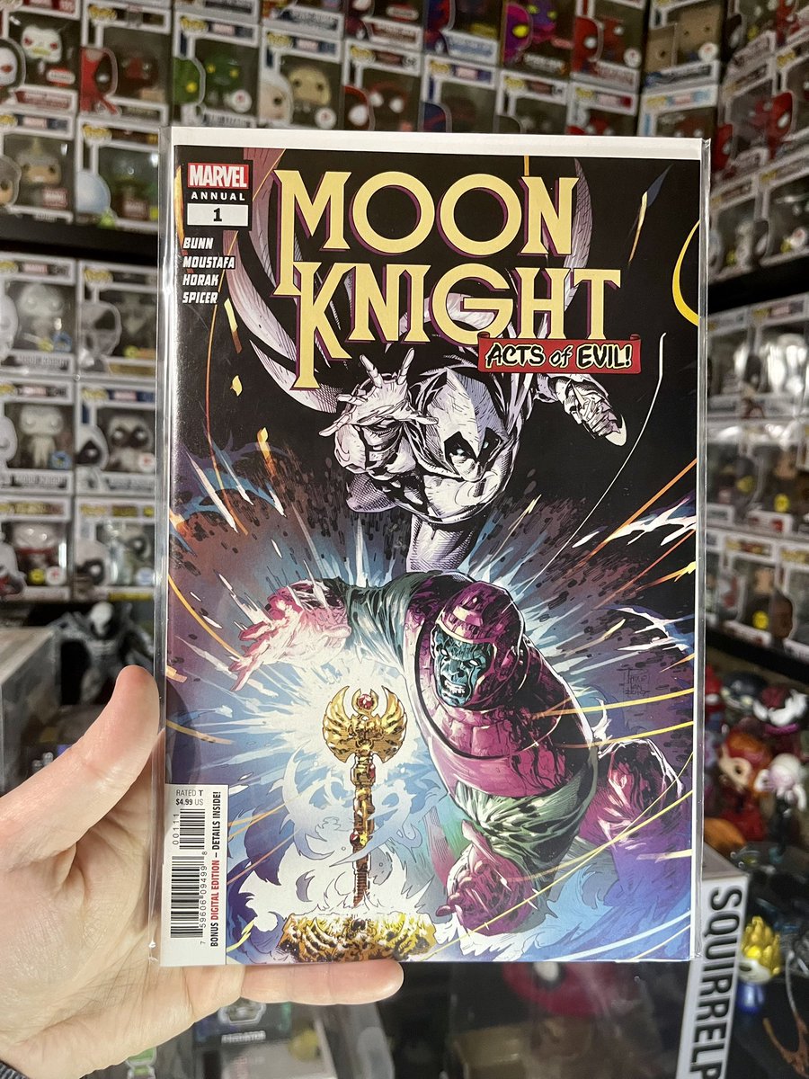 #moonknightmonday 🌙

#marvel
#comics
#moonknight
#kang
#annual
#philiptan
#rainberedo
#fightforcomics