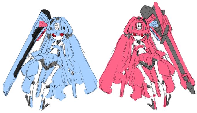 時々湧いてくるロボ欲(過去絵) 