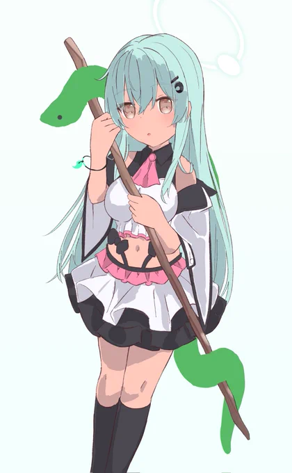 褐色ちゃんのラフです 