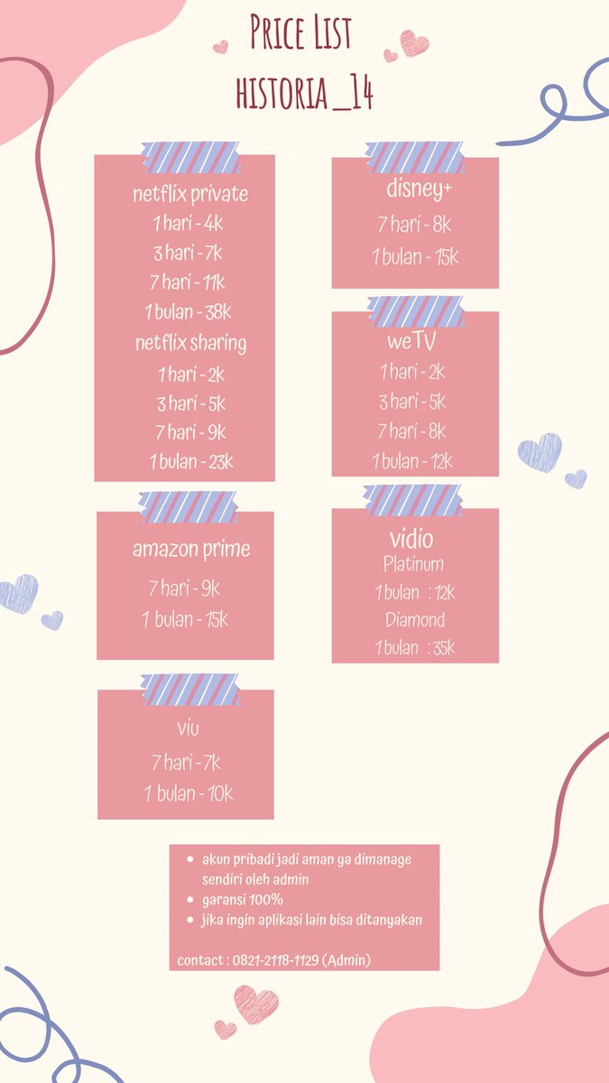 turtlerabbitxo's tweet photo. ayo yg mu nnton sini sini aku udah nambah lg app, harga murmer daaan garansi 💯 ayo order ✨🤗 #zonauang #zonajajan https://t.co/pPYUscfOG1