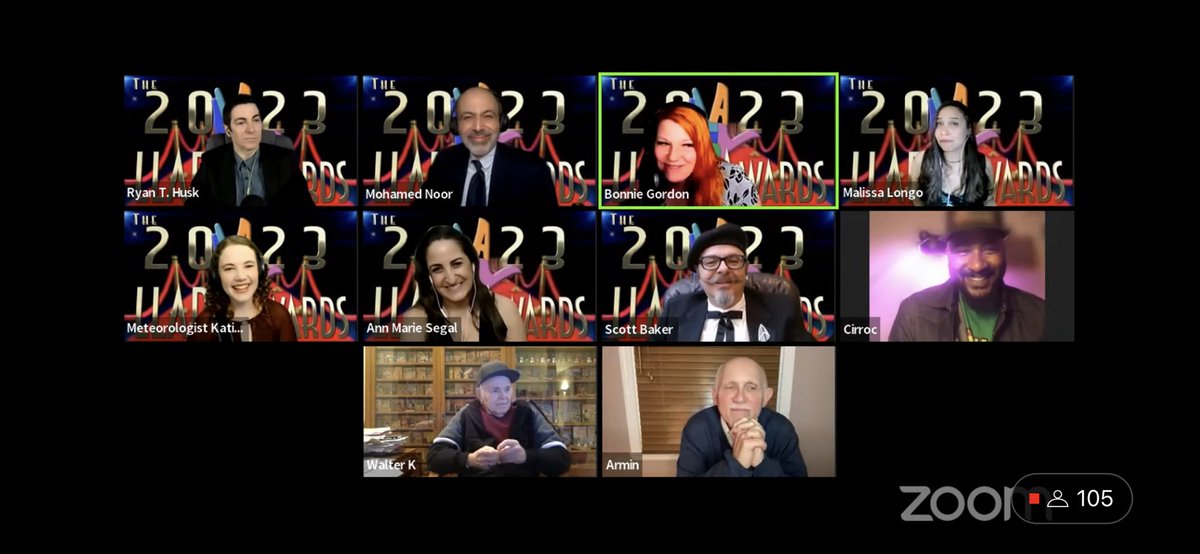 1TrekFan's tweet photo. Lots of love for @GineokwKoenig during his Lifetime Achievement #LLAPy award @VirtualTrekCon #VTC4. I think this was my favourite moment of VTC4. Great story from @ShimermanArmin about being a young man in NY and being randomly asked for directions by Walter. We are all fans ❤️ https://t.co/uY8Z1jTkcY