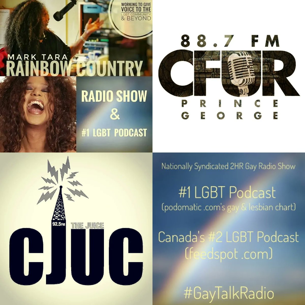 MarkTaraMusic's tweet photo. #RainbowCountry🌈
LIVE ON AIR 10PM ET
National Broadcast
#Yukon #BC #Ontario #Newfoundland
🌈
4x Juno Award Winner Billy Newton-Davis
Chats about his current #Jazz EP
#HaveWeMet & MORE
@BilliDay @thespoons @tafarianthony
🌈
TUNE IN
@CFURadio #PrinceGeorge #BC
@CJUCFM #Whitehorse https://t.co/n73Anhn3z3