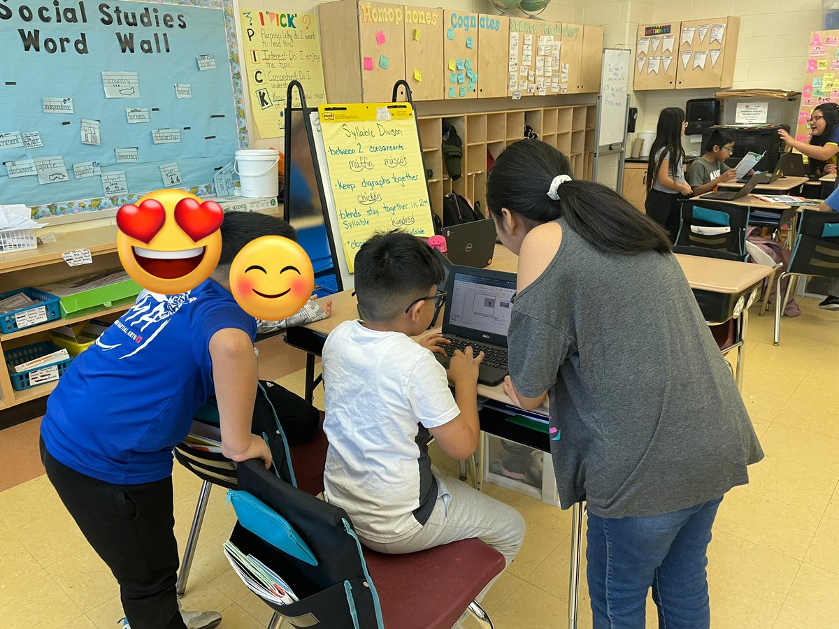 MissMirra2's tweet photo. Severe Weather Project takes major communication skills! We are reflecting after each day and making a plan to make the next day run smoother! #ESL https://t.co/Mm5hRl5CUR