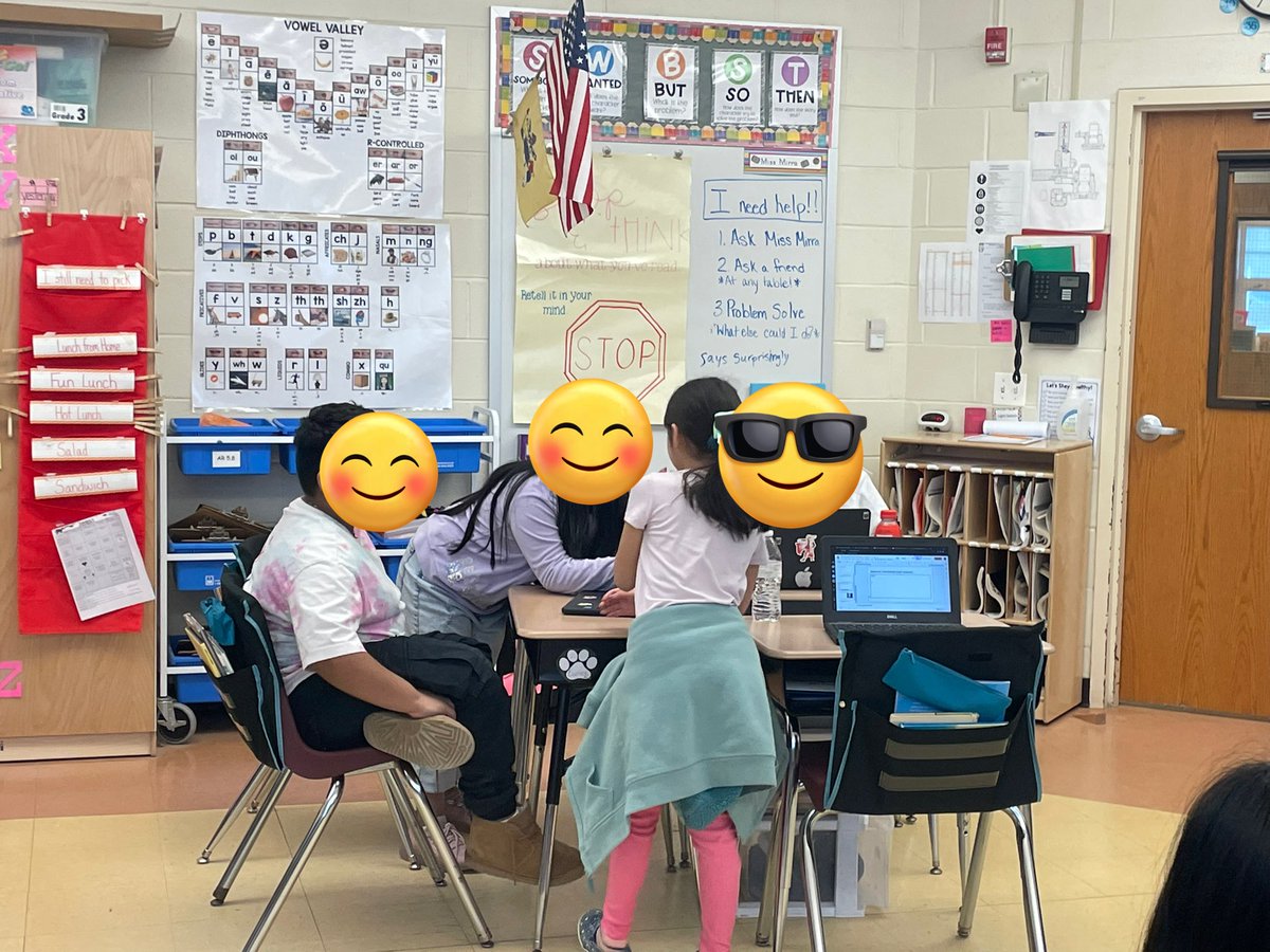 MissMirra2's tweet photo. Severe Weather Project takes major communication skills! We are reflecting after each day and making a plan to make the next day run smoother! #ESL https://t.co/Mm5hRl5CUR