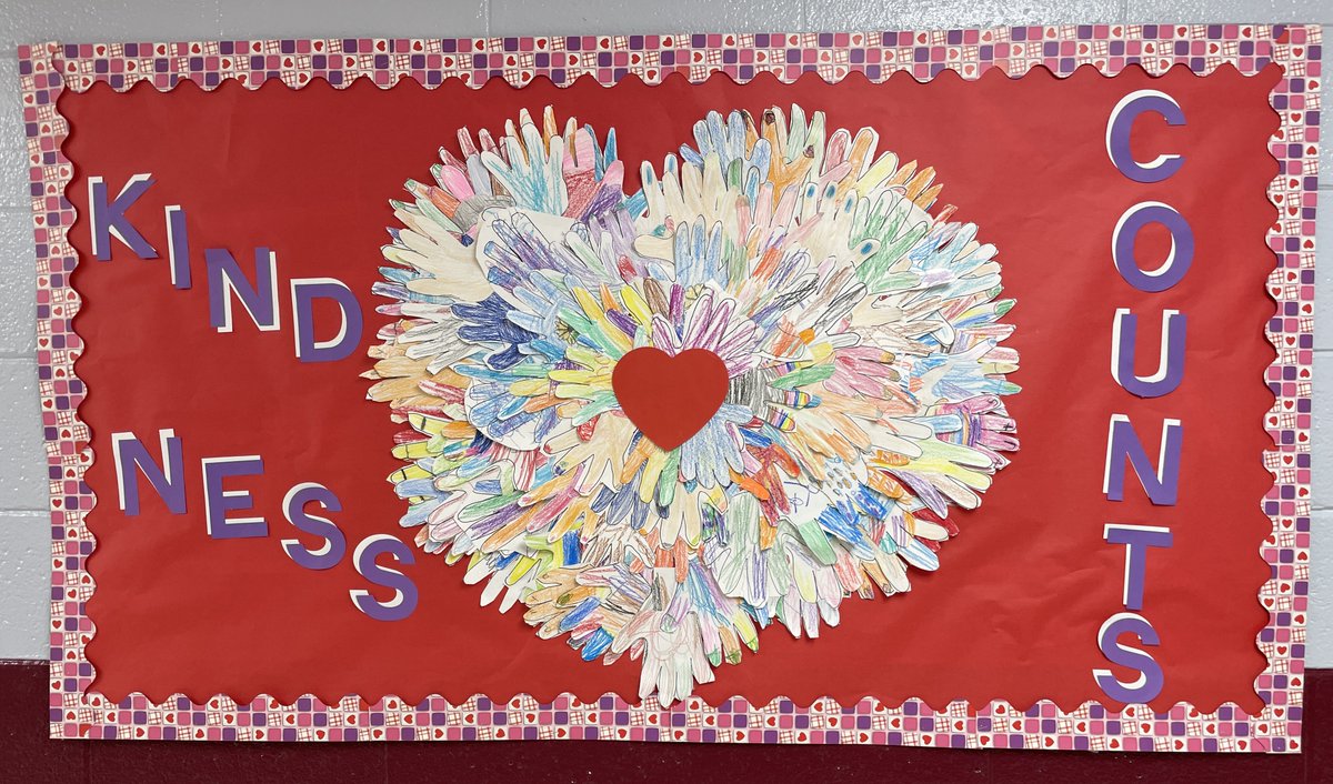 Bridgeview Kindergarten is spreading kindness from their hearts ❤️ #bvpride #d109pride @BVGoBobcats @ISD109