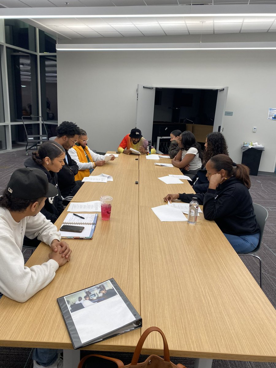 GrandxNational's tweet photo. First table read for @StassiBabyfilm was a beautiful one. https://t.co/2a1k5QRG8N