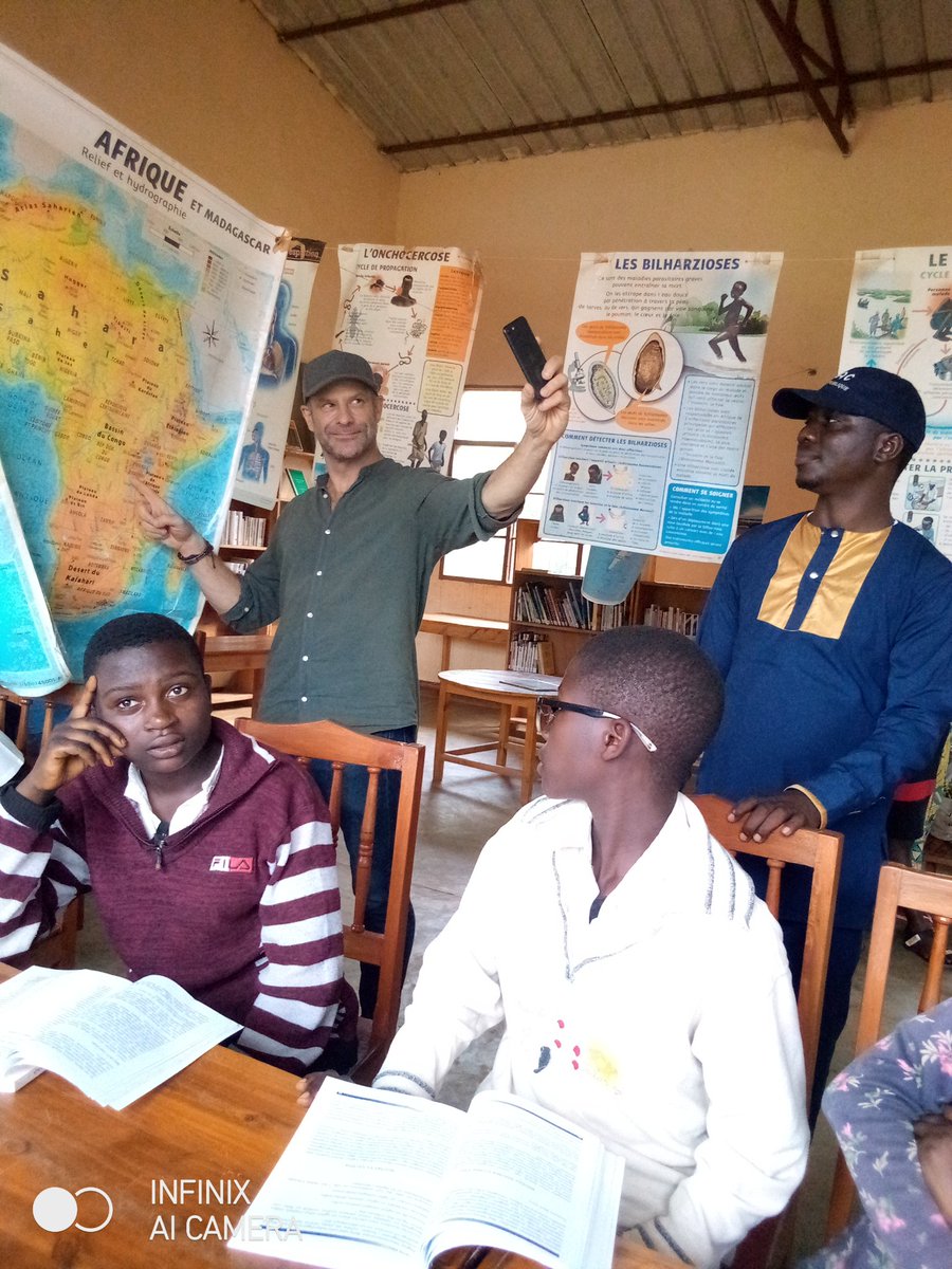 CebulacCt's tweet photo. 1.Reportage sur l'état des lieux des CLAC par TV 5 Monde

Ce lundi, le 20/2/ 2023, le Directeur du #CEBULAC, accompagné par quelques cadres du CEBULAC ont convoyé une équipe des journalistes de @TV5MONDE au CLAC ISARE situé au chef lieu de la Province Bujumbura, pr 1 reportage. https://t.co/trW21ijj1t