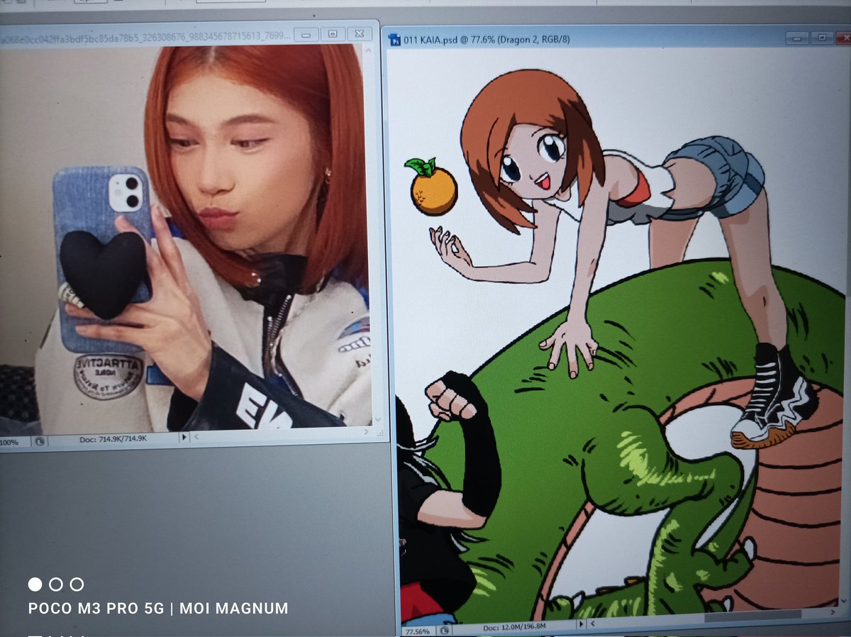 moimagnum's tweet photo. 2/5 🍊
Reference vs. Reanimation
#PreDesign #DigitalArt #Sketch #WorkInProgress #KAIA #FanArt @KAIA_Members #KAIA_CHARLOTTE #Pokémon #PokémonGo #PokémonArt https://t.co/yiAAu1mlgX
