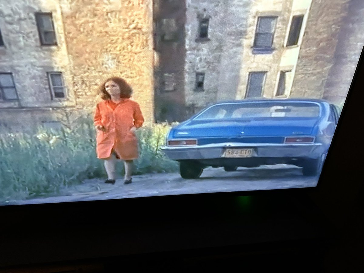 andychulka's tweet photo. @70ChevyNova #Nova on a 1976 episode of #Kojak! Supposedly it’s a ‘72. https://t.co/Mi5GKQ5bAV