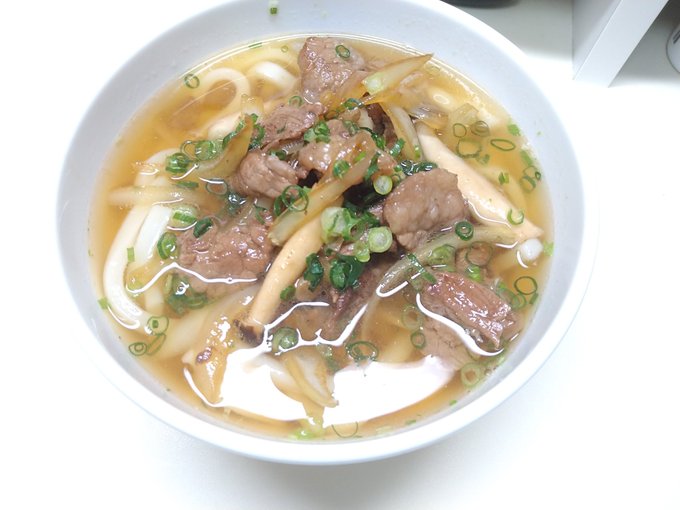 お腹の調子が悪いのでおうどん。 