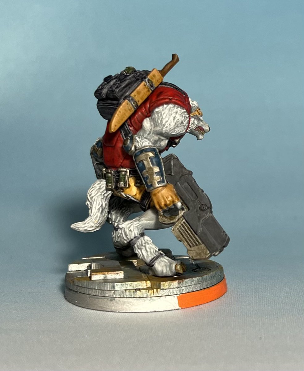fuzzy_tipsword's tweet photo. First model for Kosmoflot done. @InfinityTheGame #ariadna https://t.co/jG5t8BJVPB