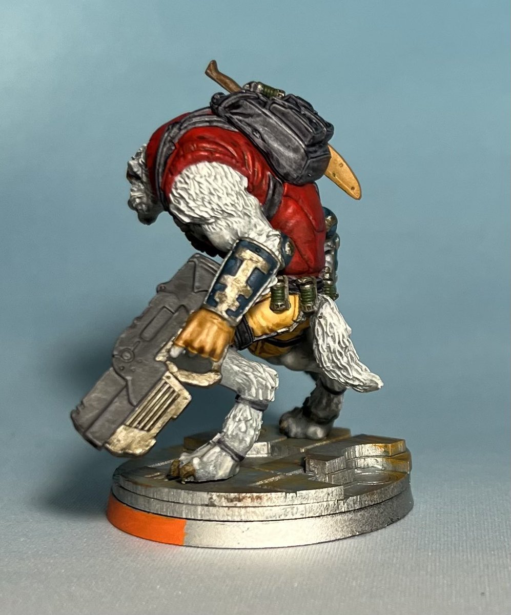 fuzzy_tipsword's tweet photo. First model for Kosmoflot done. @InfinityTheGame #ariadna https://t.co/jG5t8BJVPB