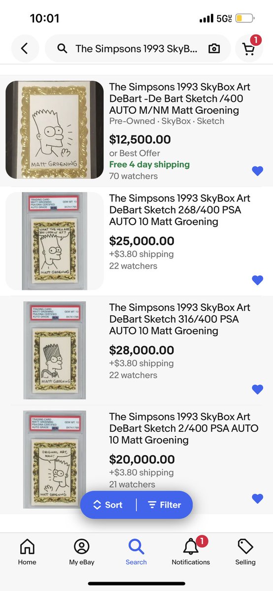 j_j22890881's tweet photo. Hehe I got 9 of those thangs #Simpsons #Skybox #BartSimpsons #lisa #homer #inkswork #InflationReductionAct #Ebay π°#Amazon #Monday #happyhumpday #ArtDeBart The Simpsons Lucky Day Art de Bart Redemption - Skybox 1993 #vintage #Market #HobbyBox #Hobby # https://t.co/4a6lquU7PX