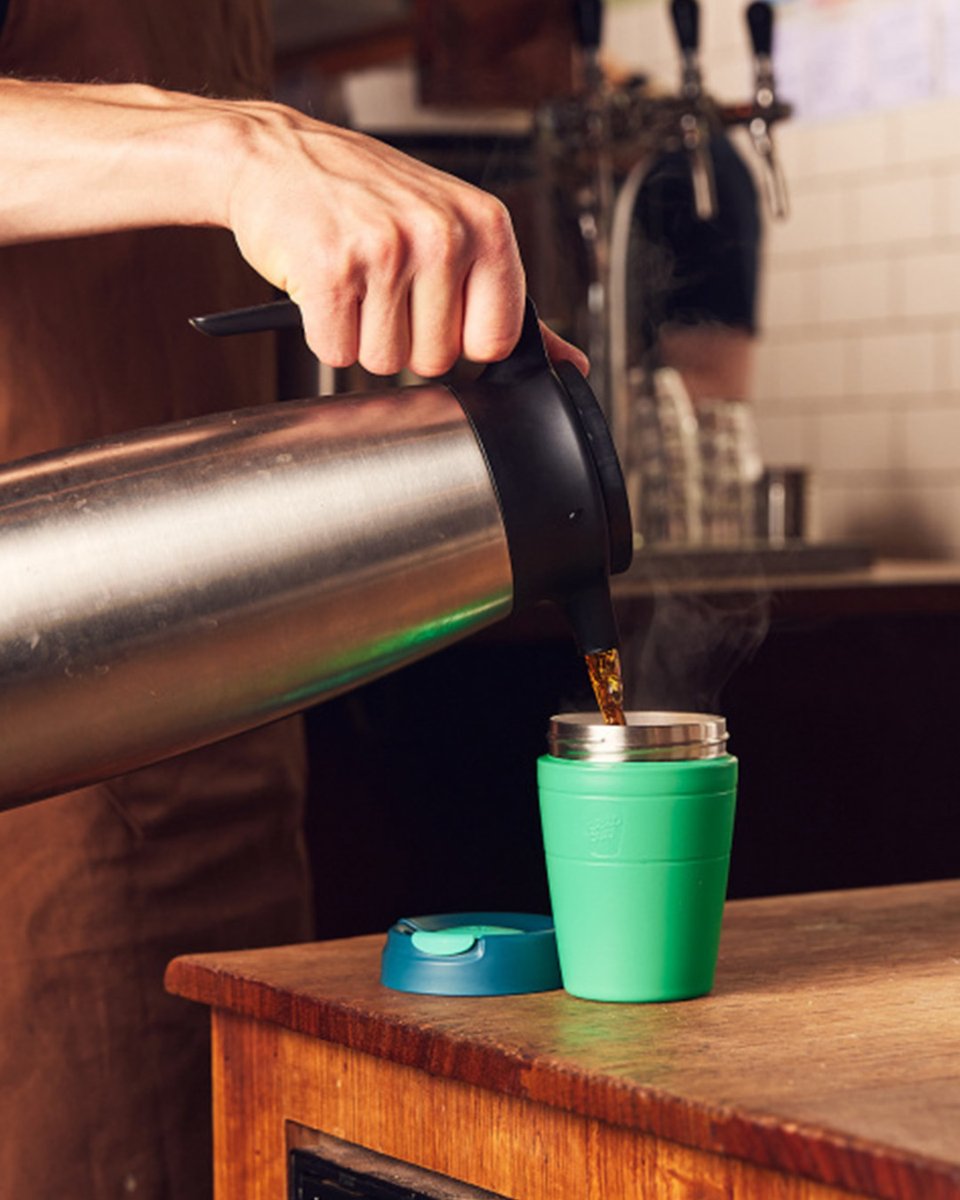 KeepCup's tweet photo. Caffeinating and re-caffeinating with @broadsheet_melb, @broadsheet_syd, @brotherbababudan
Read how the experts mix it up, with KeepCup Helix. https://t.co/3DOHIejfx1
📸 Jamie Alexander
#keepcup #coffeefordays #batchbrew #espresso #filtercoffee https://t.co/S0icZbUxOQ