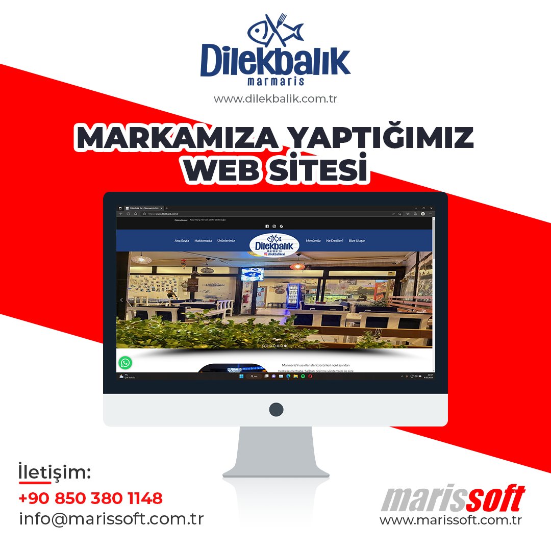 marissoftcomtr's tweet photo. #Marmaris 'in zengin vitrin çeşitliliği, lezzetli mutfağı ve güler yüzlü hizmet anlayışı ile bir balık restoranından daha fazlası olan Dilek Balık Evi'nin internet sitesi yayında.

https://t.co/cguTTLQBJO

🌍 https://t.co/pH4vYxKAqg
📱 0 850 380 11 48
📍 Marmaris / MUĞLA https://t.co/qeNkr5r1q0