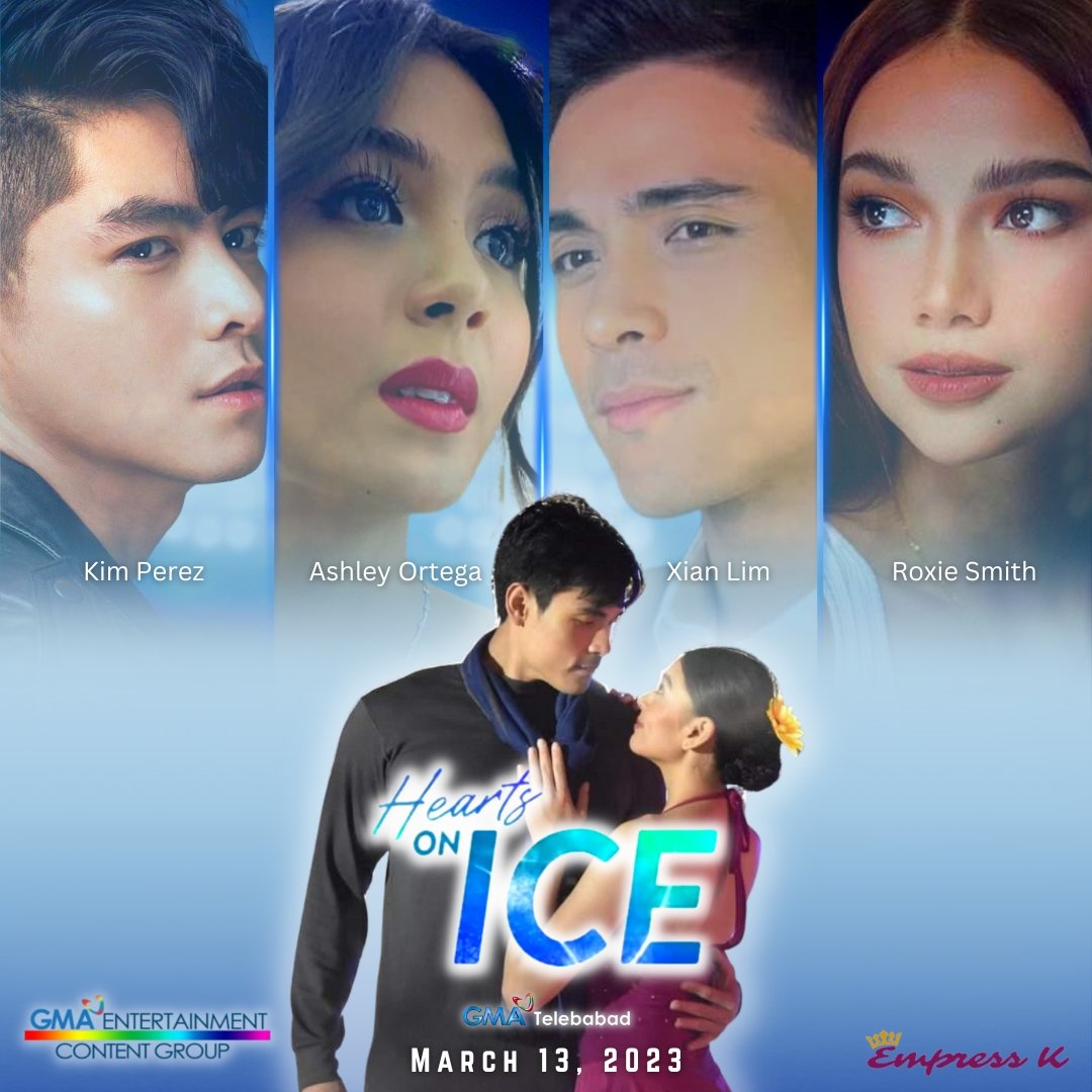 GMA Network's “Hearts On Ice” is the Philippines' first ice skating drama series. Gliding this March on GMA Telebabad. ❄️⛸️

<a href="/ashleyortega/">Ashley Ortega</a> <a href="/XianLimm/">XIAN LIM</a> <a href="/mrkimperez/">Kim Perez</a> 

#HeartsOnIce