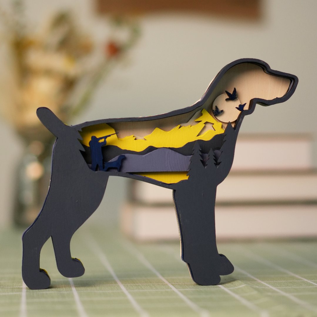 SculpfunTech's tweet image. Very fun project to build! I get lots of compliments from my friends.🥰
😎Multilayer 3d laser cutting Weimaraner Hunting with dog
#sculpfunlaser #sculpfunmade #multilayered #DIYproject
