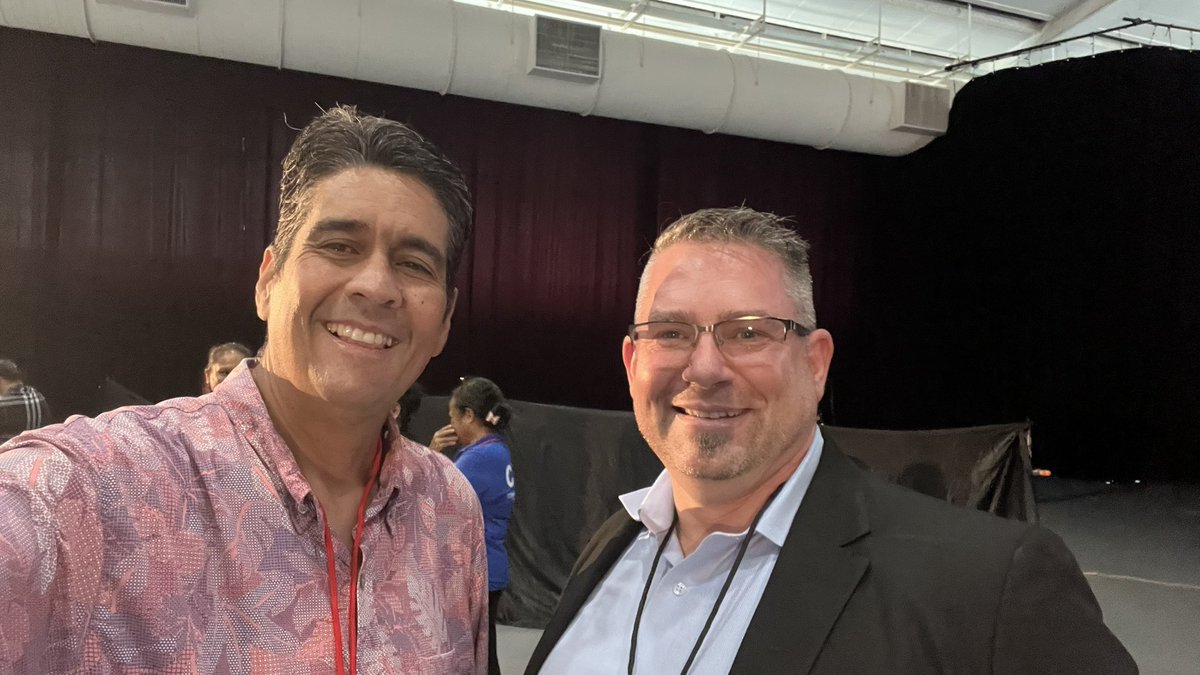 jessecbliss's tweet photo. Selfie with Surangel Whipps Jr. @Surangeljr President of the Republic of #Palau. An honor to be here as an invited guest speaker for the Palau MHHS 2023 Health Summit “Improving Health Through the Lens of Health Equity” on behalf of the National Environmental Health Association. https://t.co/iUIStpqBc3