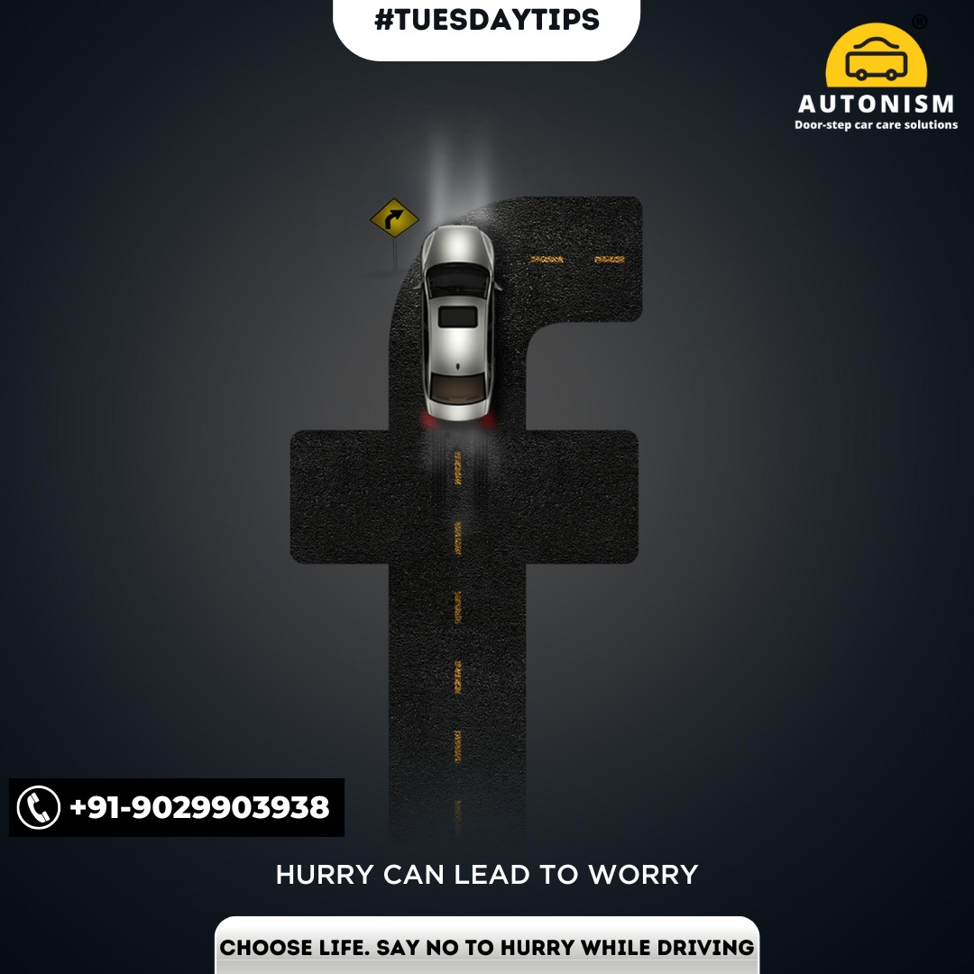 Don't rush when you are driving.
Call Now @ +91-9029 9039 38.
.
.
.
.
Follow Autonism for daily updates on 👨‍🔧🧰🔨🔧
Comment, like, share and tag your friends for Amazing offers on car servicing
————————————————————————
.
.
.
#autonism #doorstepcarservice #carservicingmadesmart