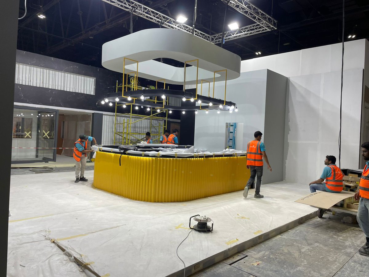 sketchnbuild's tweet photo. Working with another long term agency partner at this years #gulfood come visit this cute little stand at #dwtc this week.

#eventprofs #essa #ufi #ifes #exhibtions #dubai #standbuild #impra https://t.co/UhdfaOudCe