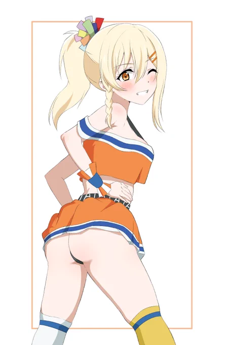 スパッツ履き忘れてた愛さん 