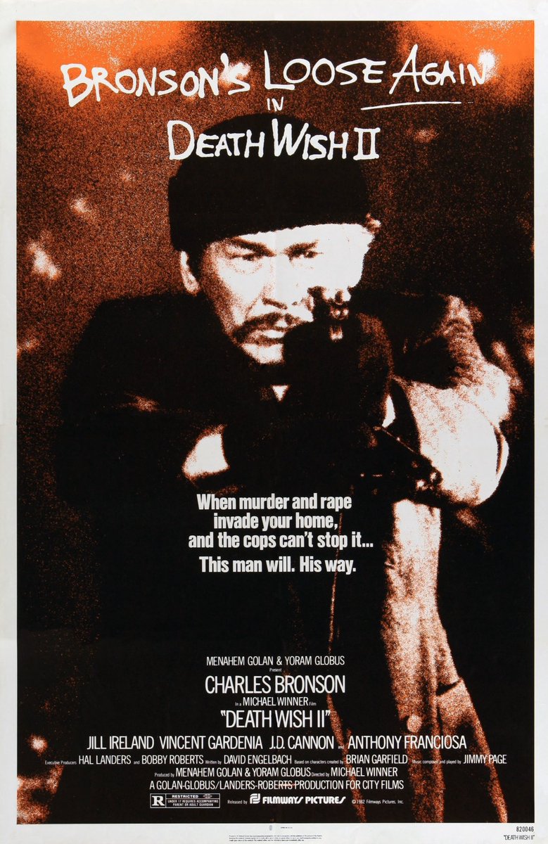 RetroNewsNow on Twitter: "🎬 ‘Death Wish II’ starring Charles Bronson - When Did The Original Death Wish Come Out