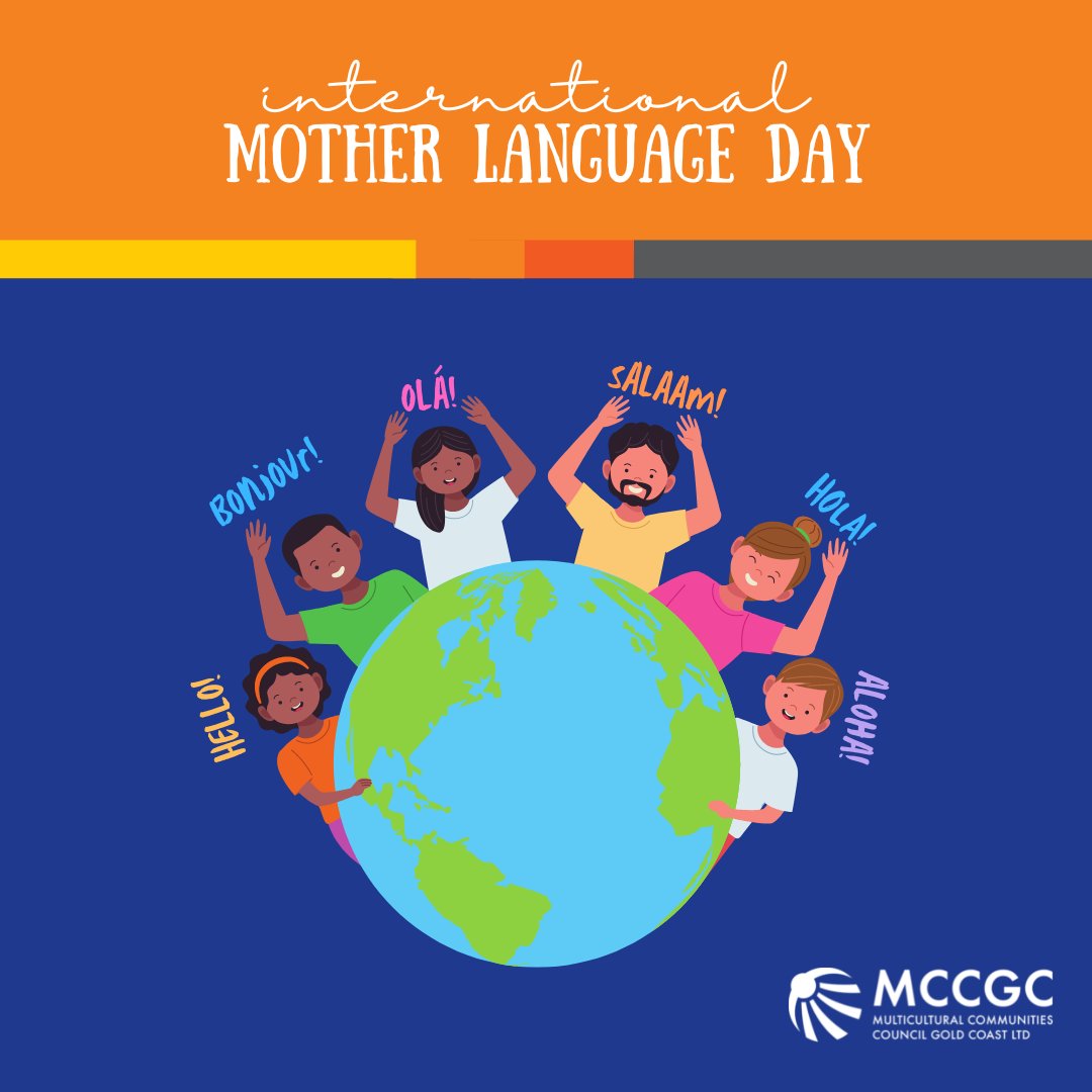 MCCGoldCoast's tweet photo. At MCCGC, we recognise the importance of multilingualism as crucial to promoting and preserving cultural diversity. Today we celebrate the #InternationalMotherLanguageDay 
Let’s take a moment to appreciate the rich multilingualism on our beautiful Gold Coast💜 https://t.co/sRbH087V7e