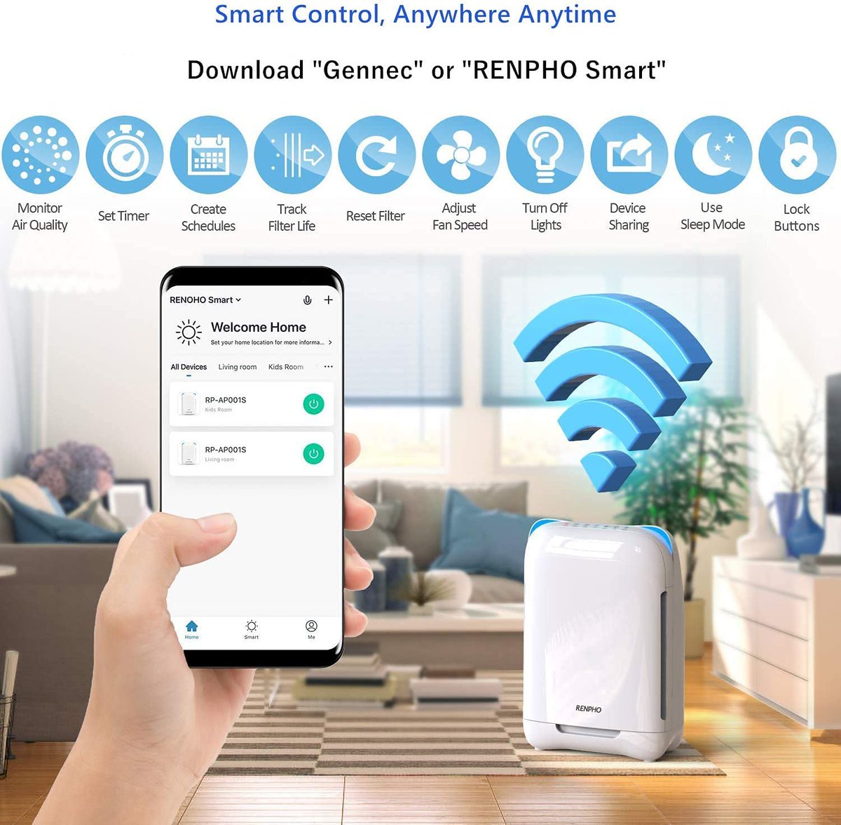 khurpench_mzn's tweet photo. $119.99 at 20% off on RENPHO Smart WiFi Air Purifier for Room Up to 356 Ft²
Amazon Deal (affiliate)- https://t.co/L9524YvWbO
#hepafilter #truehepa #airpurifier #airfilter #homeaccessories #houseaccessories #housedecor #smarthome #smartgadget #smartairpurifier #iphone #android https://t.co/xHRlmJVvMt