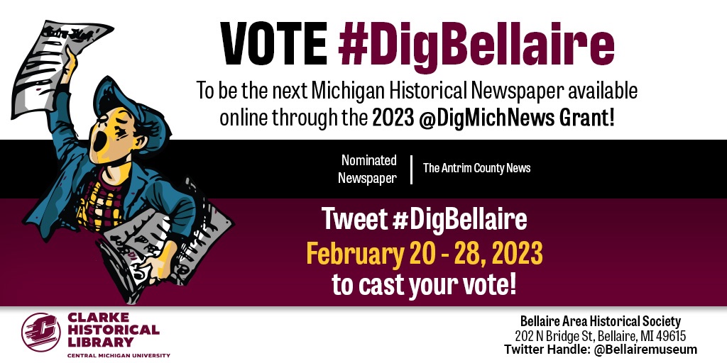 Emily Hales (@mrshalesreads) on Twitter photo Please help my folks and their Bellaire Historical Museum!! #DigBellaire <a href="/Bellairemuseum/">Bellaire Area Historical Society</a> Please help my folks and their Bellaire Historical Museum!! #DigBellaire <a href="/Bellairemuseum/">Bellaire Area Historical Society</a>