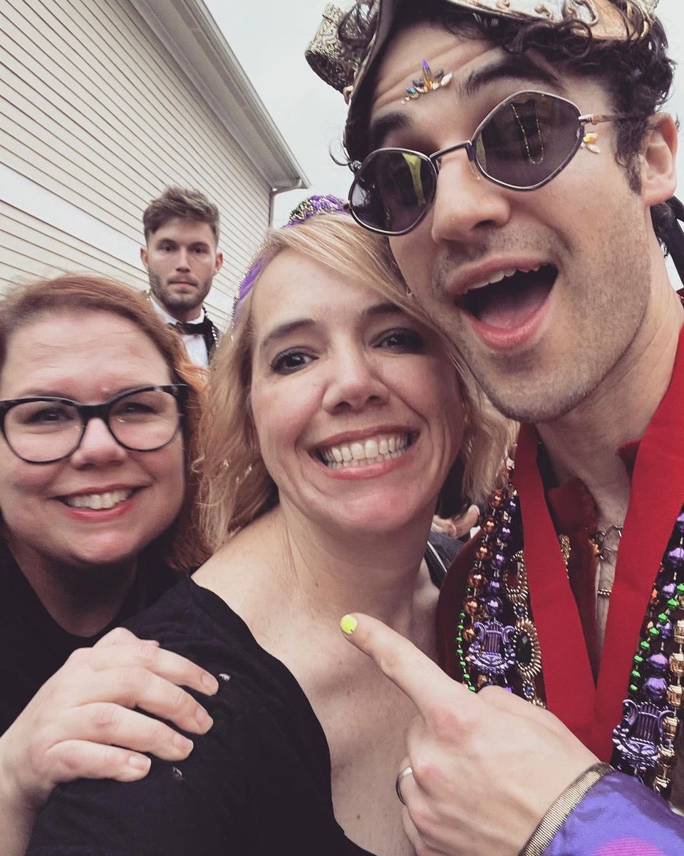 #Instagram | dinamccarty:
“Orfeo VIP #mardigras #lundigras #darrencriss #joeyfatone #ryancabrera”