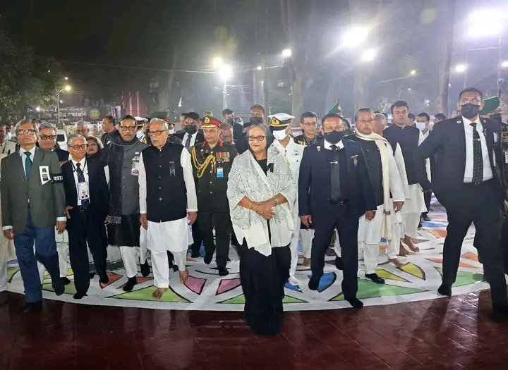 Bangladesh International Mother Language Day.Honourable Prime Minister Sheikh Hasina.