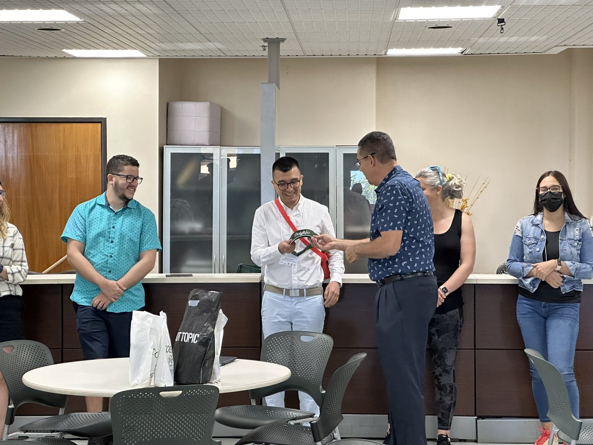 DANoyce's tweet photo. Congratulations to #notmyfirstrodeo Boris Claros for winning the @SaferSimUTC best poster award at the 2023 Symposium! The work of our great team @WisconsinTOPS never fails to impress! Thanks to our host @UPRMEngineering in beautiful Puerto Rico!! @UWMadEngr #OnWisconsin https://t.co/AsAterXqWs