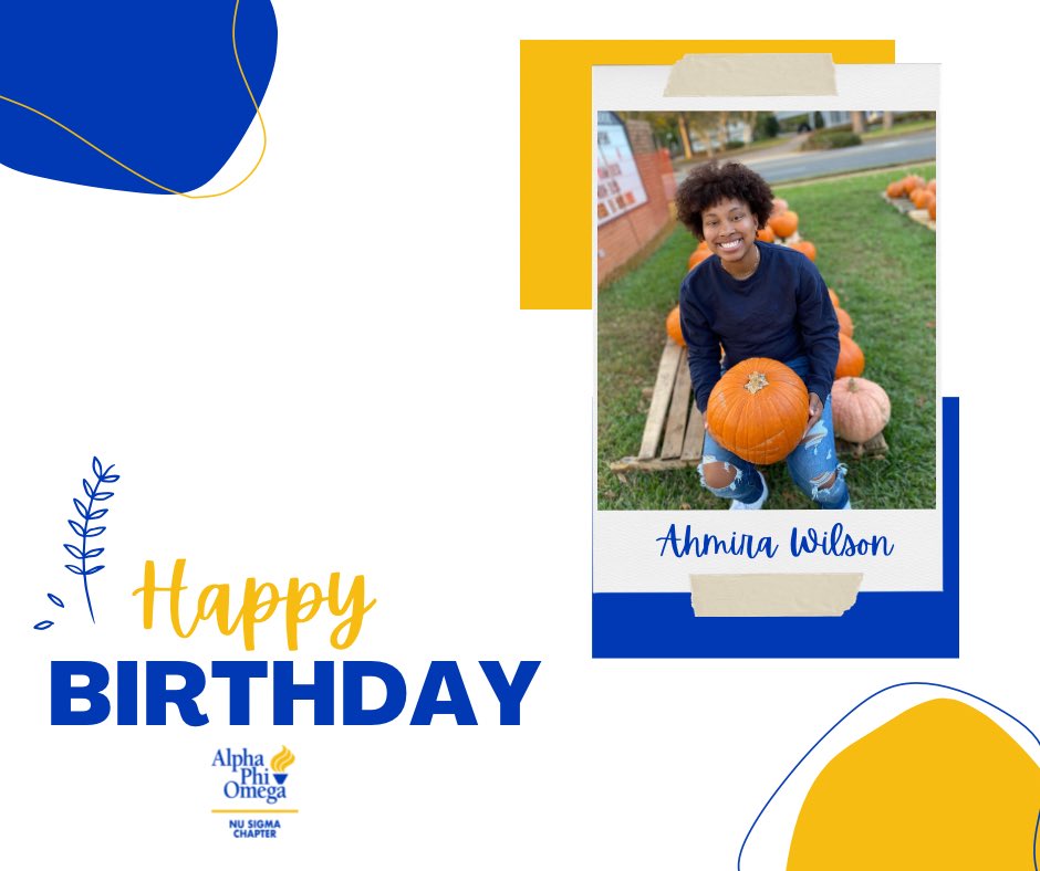 SFA_APO's tweet image. Nu Sigma would like to wish these special brothers  that were born in February a Happy Birthday!!💙💛🦅 #mwab
