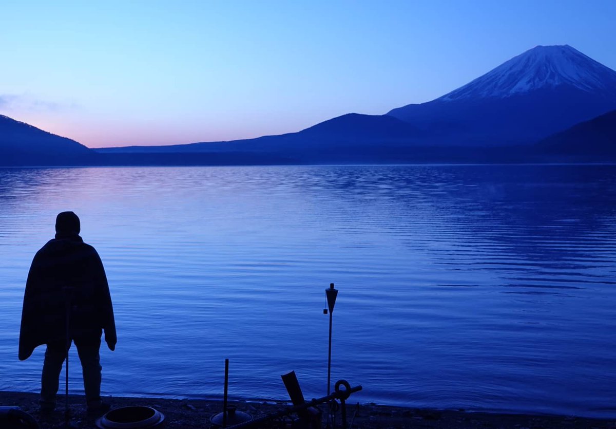 富士山がトレンド入りしてるからキャンプで撮ったお気に入りの富士山画像を上げてみる⛰️⛰️⛰️