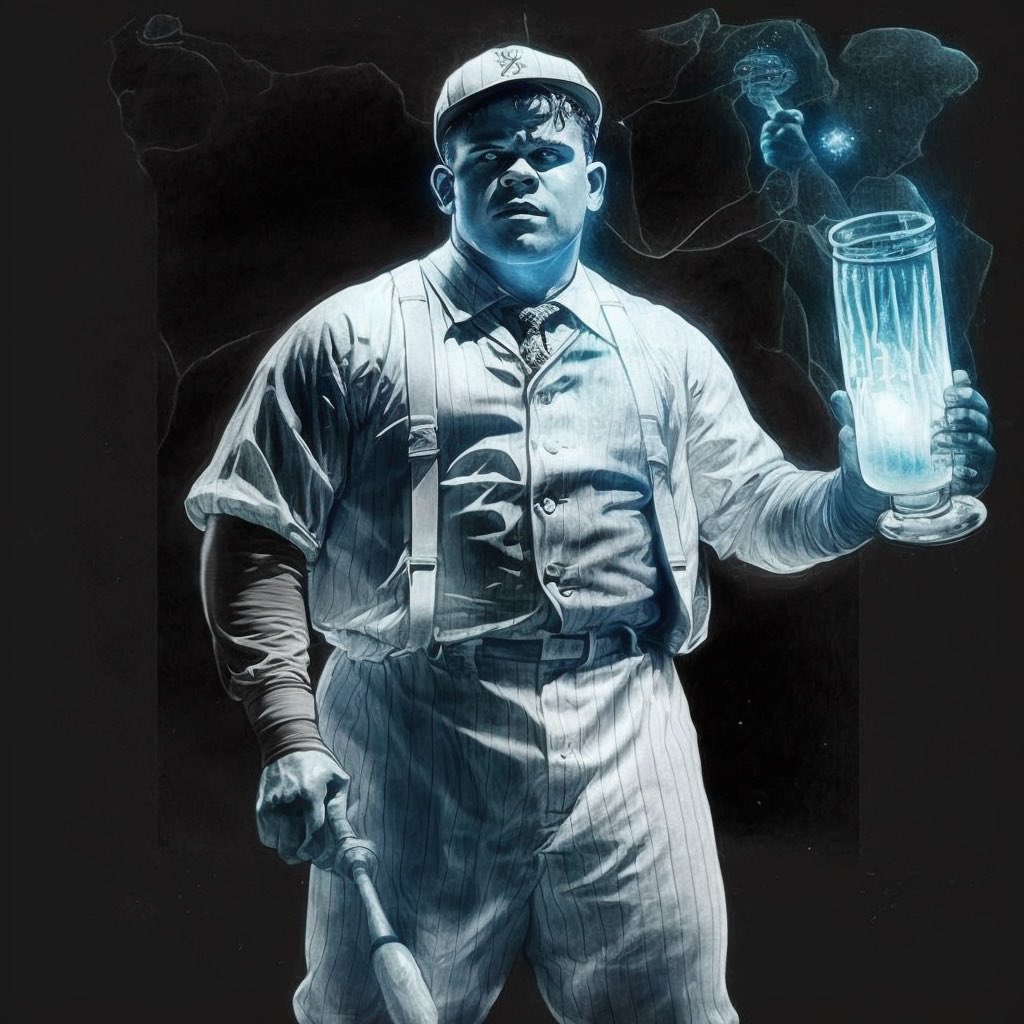 blchaindspirits's tweet photo. The night workers at Fenway Stadium believe Babe Ruth’s haunt Fenway late at night. Several witnesses account for hearing noises, late night batting practices, and eery muffled cheers chanting his name. #nft #nfts #nftart https://t.co/YC2REl7azO