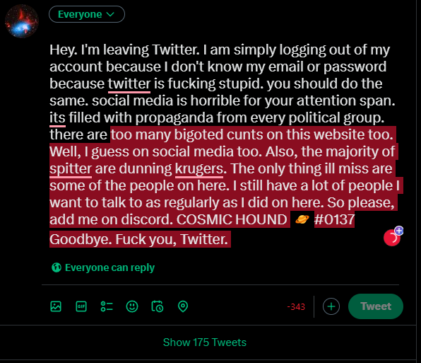 COSMIC HOUND 🪐 tweet media