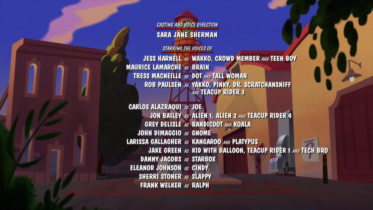 animanicast's tweet photo. Hoping that this oversight can be fixed ASAP by @hulu or by someone associated with @TheAnimaniacs. If you're going to bring back Paul Rugg to voice Mr. Clown, shouldn't you actually include him in the credits to give him... CREDIT? @gabe_swarr? #Animaniacs https://t.co/YY6XawBKCR