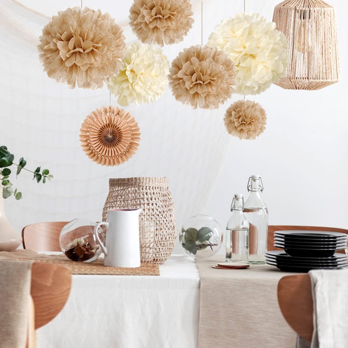sunbeautyparty_'s tweet image. You can use these paper pom poms to decorate various occasions such as bedroom, living room, wedding scene, party, birthday etc. They can help you create a warm and romantic atmosphere.

.
.
.
.
.
#partydecorations #paperdecorations #paperdecor #partydecor #bulkbuydecorations