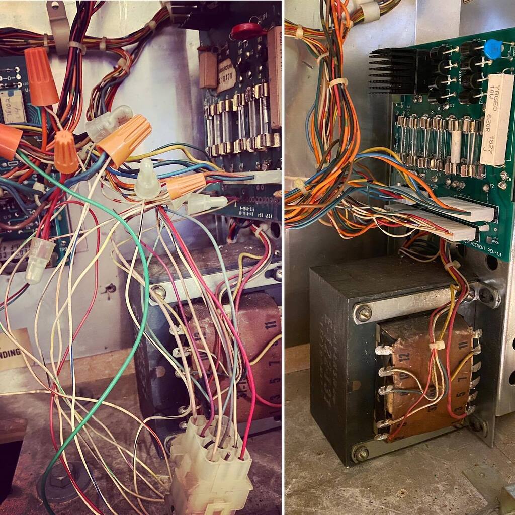 STPinball's tweet image. #beforeandafter #pinball #bally #birdsnest