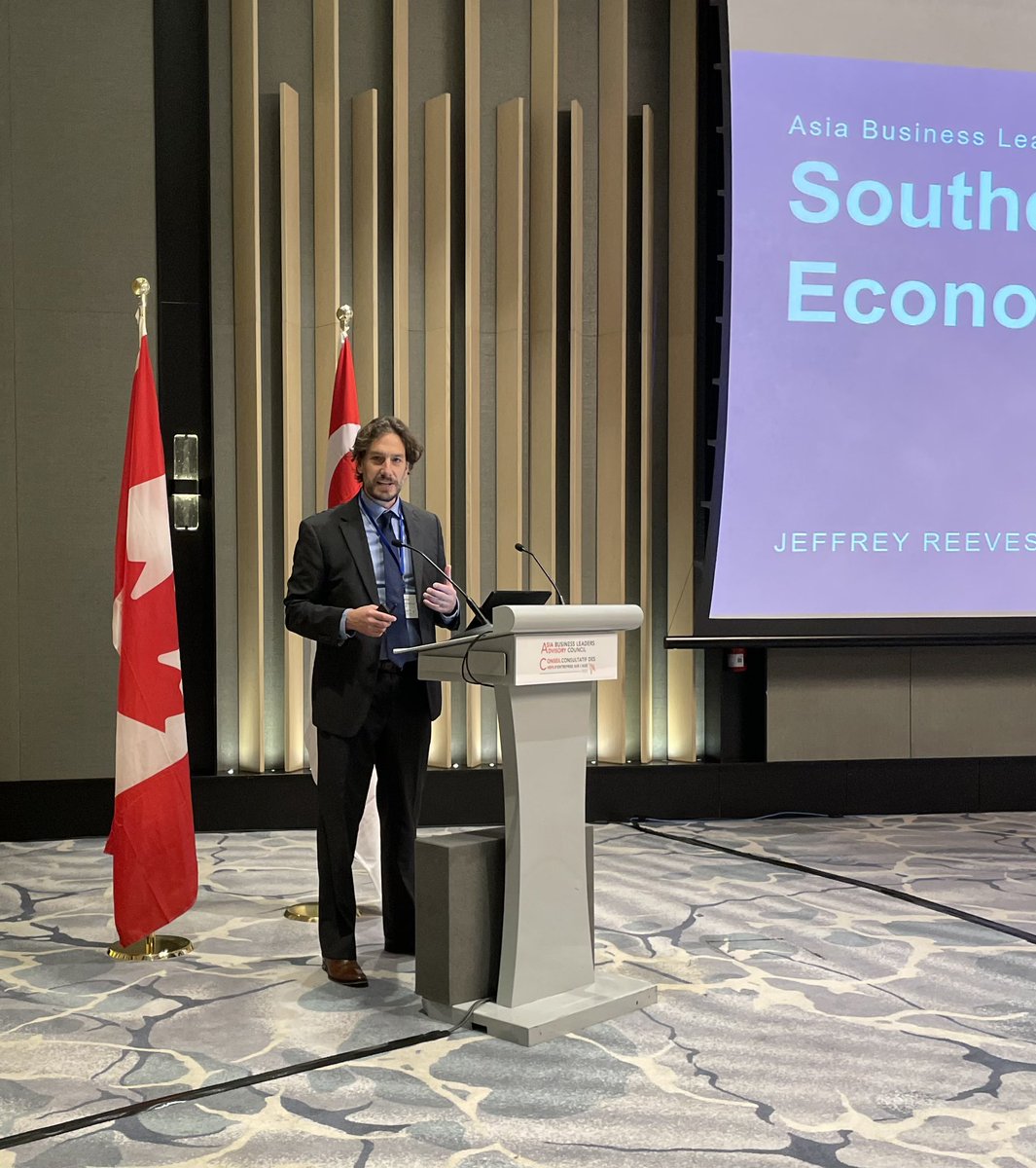 AsiaPacificFdn's tweet photo. @TorontoRBOT CEO @desilvajanet sets the #digital and #tech stage while our VP Research & Strategy Dr. Jeff Reeves sets the #geopolitical scene at this year’s #ABLAC meeting in advance of #CIAC2023. https://t.co/D3JAgcOHLD