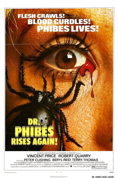 thenewfury86's tweet image. Theatrical viewing: Dir. Robert Fuest - Viewed at @EmagineTheatres - Rating: 3/5 - Note: Still has banging set designs and cool pastelish aesthetics. The ending is a great one with Vincent Price singing “Somewhere Over The Rainbow” while rowing off #DrPhibesRisesAgain #Horror