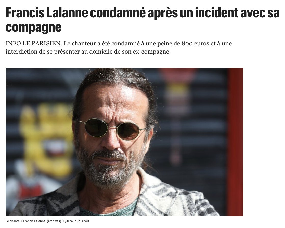 Web Journaux on Twitter "RT OffLalanne https//leparisien.fr/faits