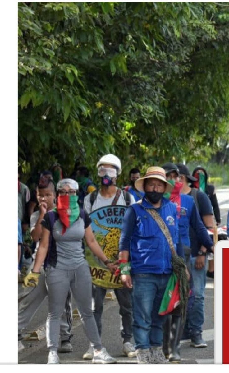 Cualquier similitud con la primera línea, milicia e invasores de tierras es Casualidad.. su intención de fondo Invadir el Uberrimo para agredir al expresidente Uribe. Debemos rodearlo y protegerlo porque seguramente el ejército no hará nada!