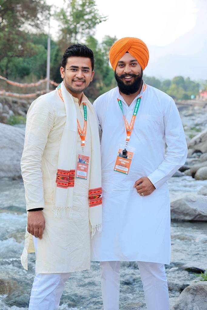 Tejasvi_Surya's tweet photo. Birthday greetings to @BJYM National Media Incharge Shri @MrAmanDeep.

Praying for your good health and well being. https://t.co/7Sfhy2QToV