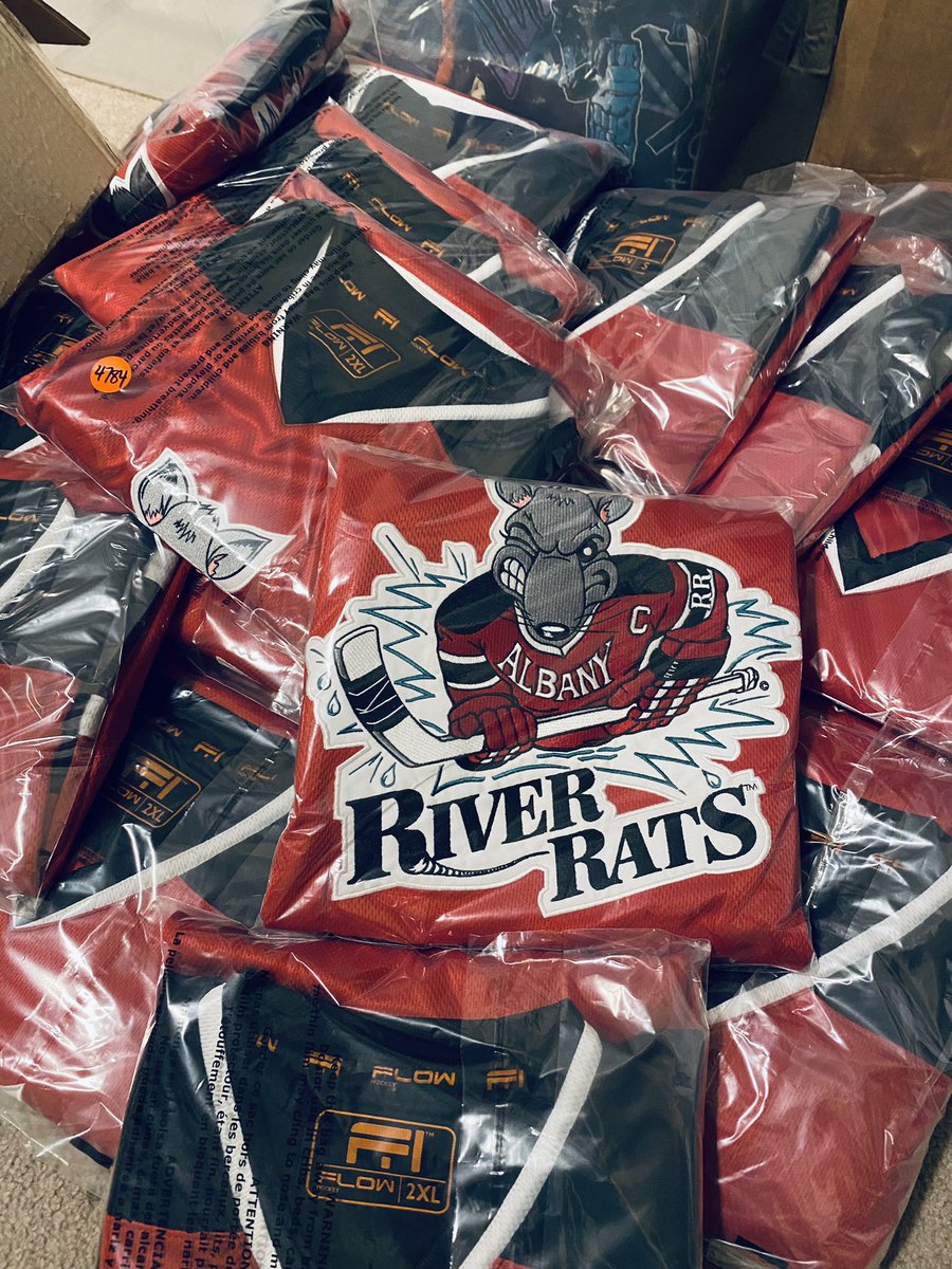 Vintage Ice Hockey on Twitter "We're infested with Rats 🐀... Albany