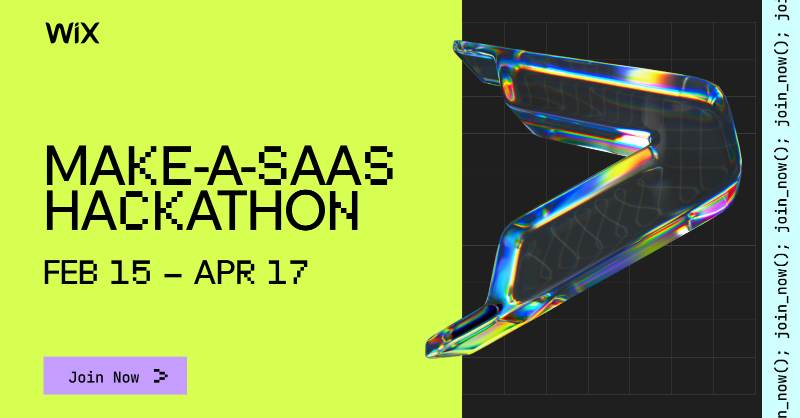 DevsOnWix's tweet photo. 🚀 Use your creativity to launch a SaaS product in the #WixMakeASaaSHackathon with @devpost!

Show off your skills, find teammates, &amp; win big.

💰1st place prize: $5,000!
📅 Kick-Off: Feb 23 @ 1PM EST in Discord

Join our Discord: https://t.co/30qCjVxtS5
Start building now! 💻👇